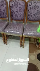  7 طاولة سفره  240 عرض متر 8 كراسي ازان صولد تفصيل كلفني 1200