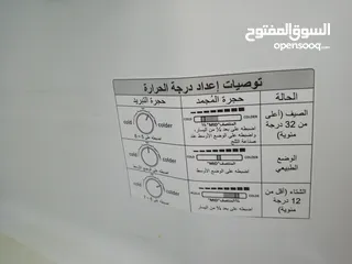  7 ثلاجه نوع SEC. GROSS450 مستعمله اسبوعين نظيفه جدا جدا