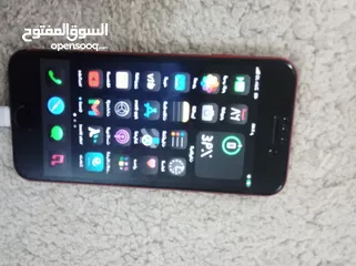  2 آيفون se2 64g مع الكرتونه الجهاز تب نظافه