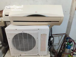  17 مكيفات واحد طن عادي شامل التركيب