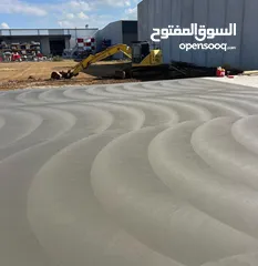  11 Helicopter finishing concrete