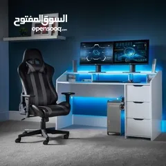  3 مكتب وطاولة جيمينج بسعر مميز شامل التوصيل والتركيب داخل عمان والزرقاء اطلبها الآن