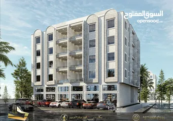  4 شقة عظم بعمارة مميزه جداً
