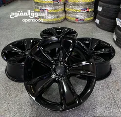  1 /:- جنط دوج تشارجر /:- أصلي بحالة الوكالة /:- قياس “18” انش