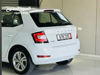 9 سكودا فابيا ترخيص 2021 إضافات مميزة  شركة الوكيل التجارة السيارات