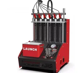  1 ماكينة بخاخات LAUNCH_603A ا تقوم بتنظيف البخاخ بواسطه الموجات الفوق الصوتيه
