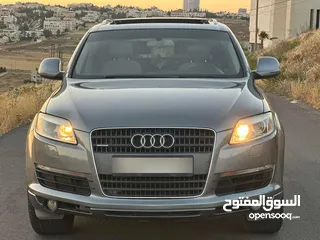  18 جيب اودي Q7 2007  كوارتر فل اوبشن كامل بانوراما اعلى صنف فحص كامل بحالة الوكالة
