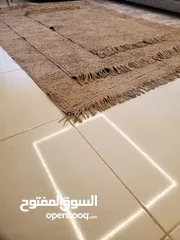  15 طقم سجاد تركي 3 قطع احجام مختلفة استخدام خفيف اصلي لون بيج اجمل لون  واجمل نقشة التركي سعر حررق
