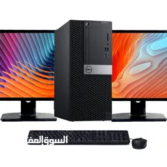  13 Dell OptiPlex 3060 Micro & 22′′ Monitor Intel i5 Gen 8 Six Core 2.1GHz 16GB  RAM 512GB M.2 SSD Win 1