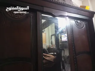  6 اثاث للبيع غرفه نوم وطقم كنب