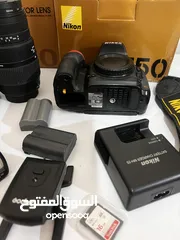  15 كاميرا نيكون 750d مع ملحقاتها 
