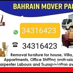  3 house shifting Bahrain movers pakers Bahrain