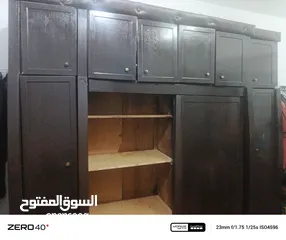  6 خزانة طابقين كلها رفوف لاتيه وتخوت اولاد