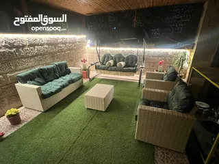  12 طقم راتان 5 مقاعد