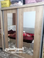  3 غرفة نوم استخدام شهرين فقط خشب عادي مش زان مع فرشتها فقط شهرين وما تم النصيب