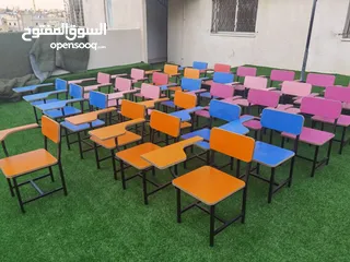  4 تفصيل اثاث مدرسي دروج مدرسية مقاعد طلاب كراسي محاضرات طاولات رياض اطفال