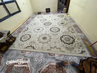  2 سجادة 3x4 عدد 2 نظيفات للبيع