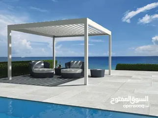  14 We Specialized in all types of shades, pergolas and aluminium work