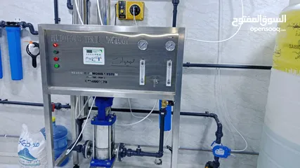  20 بلوتو لتجاره وتجهيز محطات تحليه وتنقيه المياه ومصنع كاسات الماء تعبئة وتغليف بكل انحاء المملكه