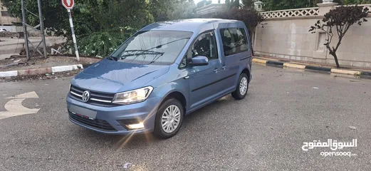  16 كادي 2018-غرفة مبطنة -ركاب (6+1)ماتور 2000 ديزل ماشي 110الف كليو فحص الف دفعة 50الف كاش والباقي شيكت