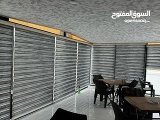  28 تفصيل وتركيب ستائر لنن تركية بموديلات جديدة  وجميع انواع الستائر (زيبرا رول عامودي و معدنية)