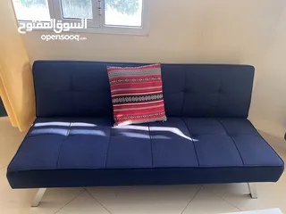  1 Comfortable sofa like new two month using only with great quality and color