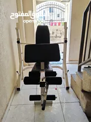  2 بنش  تمارين مع  وزن مع بارين مستقيم
