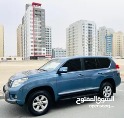  1 A Clean And Beautiful Toyota Prado 2012 GCC Blue with 2 Keys