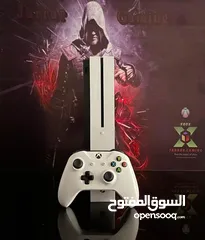  5 Xbox one s 1000 giga  مع العاب مملوكه مميزه