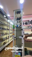  2 بترينات عرض اجهزه خلويه للبيع
