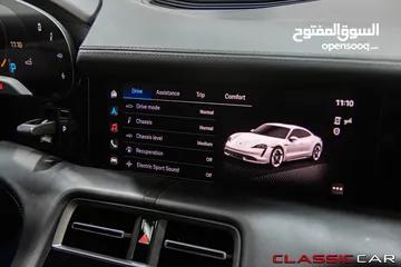  9 Porsche Taycan Turbo 2021 dual motor   كهربائية بالكامل  Full electric