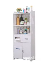  8 ستاند الحمام العصري PVC اناقة ونظام في قطعة وحدة  تصميم انيق باللون الأبيض يضيف لمسة فخمة لأي زاوية