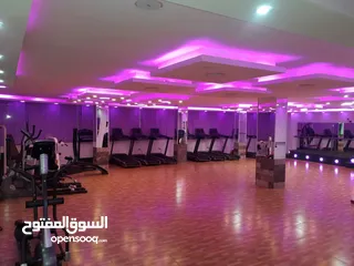  9 نادي رياضي GYM مميز للبيع كااش او اقساط 23000 ( شامل الرخصه )