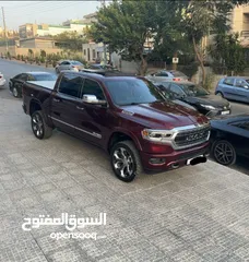  3 RAM 1500 LIMITED  2019  v8 5.7L Hemi 4*4 axle lock -كامل الاضافات -ماشي 39الف كم-- بصمة تشغيل + ابوا