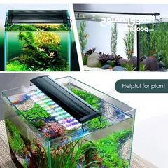  2 AQQA fish tank light,  إنارة حوض سمك نهري و نباتي