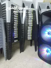  4 للايجار كراسي و سماعات للحفلات