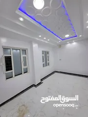  12 عمارة حجر سكنية دورين بنظام  مشطب لوكس شارعين 12/4م