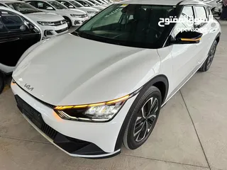  1 كيا EV6 وارد كوريا 2022 فحص كامل كرت ابيض ممشى 70 الف KM استخدام شخصي