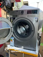  2 غسالة اتوماتيك 12 كيلو جامبو ومخصصه للحرامات  بأفضل سعر