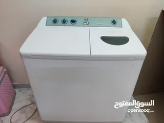  4 Toshiba washing machine with dryer