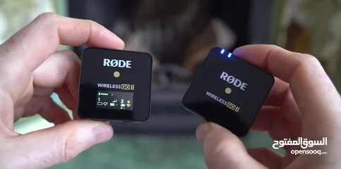  7 RØDE Wireless GO II مايكروفون رود مستعمل فتره بسيطه