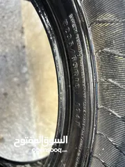  1 اطارات  عجال سيارة دبل كابين 6 A65size 18 أطارات. 235/65/18