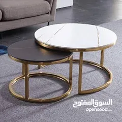  3 طربيزات وسط تشكيلة مميزة وفاخرة