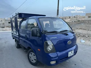  3 كيا بينجو موديل 2007 دبل كبين