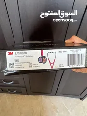  5 سماعة(littmann cardiology iv) الأصلية من الولايات المتحدة