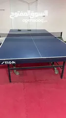  2 طاولة تنس طاولة stiga  اصلي مستعملة