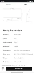  9 xiaomi mi Curved 34 inch VA panel  ultrawide curved monitor 144hz
