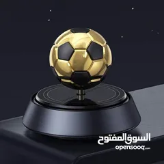  2 معطر سيارة بالطاقة الشمسية على شكل كرة سلة أضف لمسة فخامة وسيطرة على رائحة سيارتك