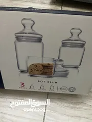  1 3 حافظات غير مستخدمة ب3 احجام