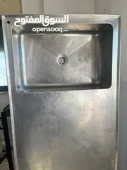  4 مجلى ستنانلس حوض واحد متر و80 سنتمتر ( 180 سنتمتر )